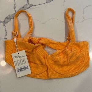 Monday Swimwear - Clovelly Bikini Top - Clementine